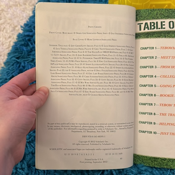 ⛱️2/$5⛱️Tim Tebow, Always a hero, 2012 - Picture 5 of 7